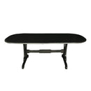 House - Beatrice Dining Table - Charcoal Finish - Atlantic Fine Furniture Inc