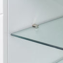 TV Cabinet Wholesale, White TV Stand with Lights, Modern LED TV Cabinet with Storage Drawers, Living Room Entertainment Center Media Console Table - Atlantic Fine Furniture Inc