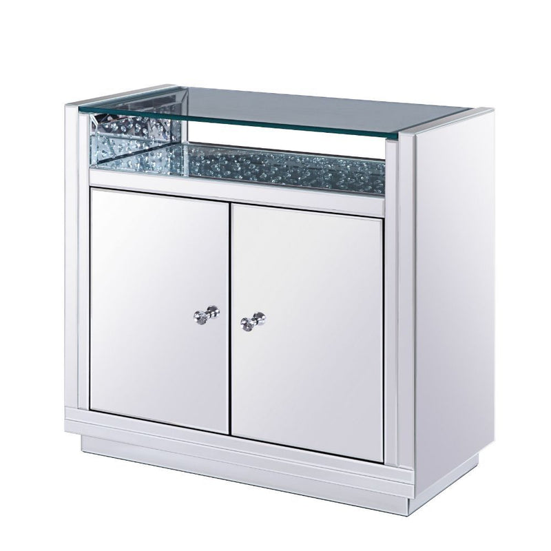 Nysa - Accent Table - Pearl Silver