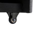 U_STYLE Upholstery Sleeper Sectional Sofa with Double Storage Spaces, 2 Tossing Cushions, Grey - Atlantic Fine Furniture Inc