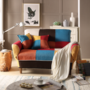 NEW SKU: WF296669ZAA---U_STYLE Small Space Colorful Sleeper Sofa, Solid Wood Legs - Atlantic Fine Furniture Inc