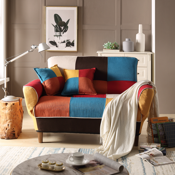 NEW SKU: WF296669ZAA---U_STYLE Small Space Colorful Sleeper Sofa, Solid Wood Legs - Atlantic Fine Furniture Inc