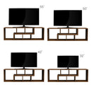 Double L-Shaped Oak TV Stand，Display Shelf ，Bookcase for Home Furniture,Fir Wood - Atlantic Fine Furniture Inc
