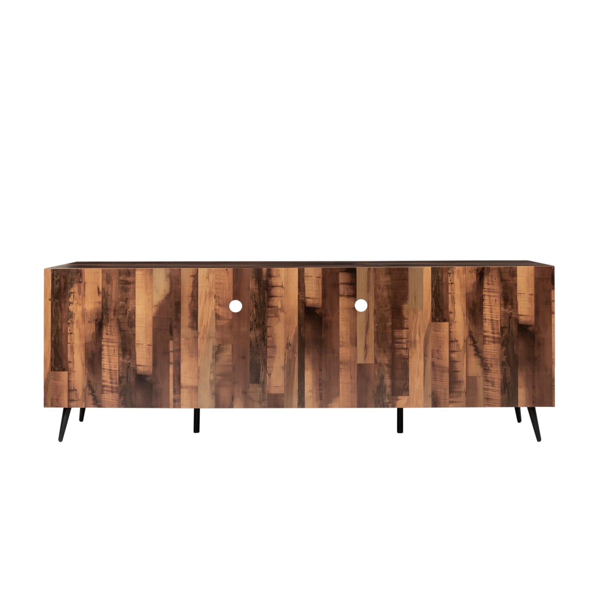 TV Stand Mid-Century Wood Modern Entertainment Center Adjustable Storage Cabinet TV Console for Living Room - Atlantic Fine Furniture Inc