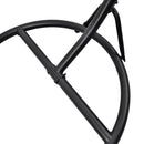 Hanging Swing  Chair Outdoor Patio Wicker  ,  PVC Rattan Swing Hammock Egg Chair with C Type Bracket ,  With Cushion and Pillow for Indoor,Outdoor，Gray - Atlantic Fine Furniture Inc