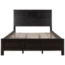 Classic Rich Brown 4 Pieces Queen Bedroom Set (Queen Bed + Nightstand*2+ Chest) - Atlantic Fine Furniture Inc