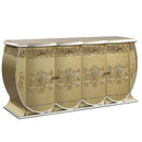 Bernadette - Server - Gold Finish - Atlantic Fine Furniture Inc