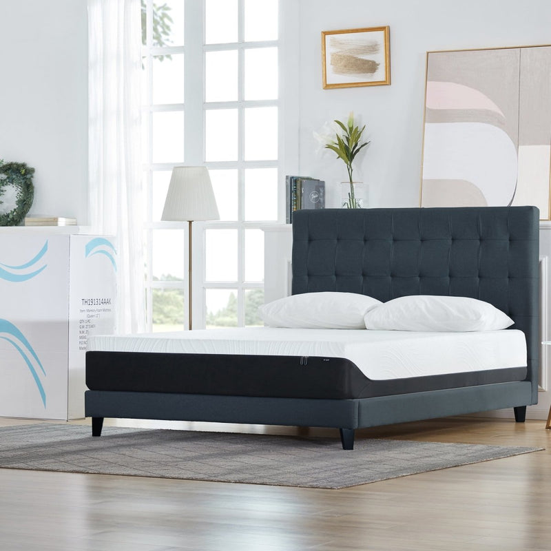 10 Inches Gel Memory Foam Mattress-Medium Comfort（Queen) - Atlantic Fine Furniture Inc