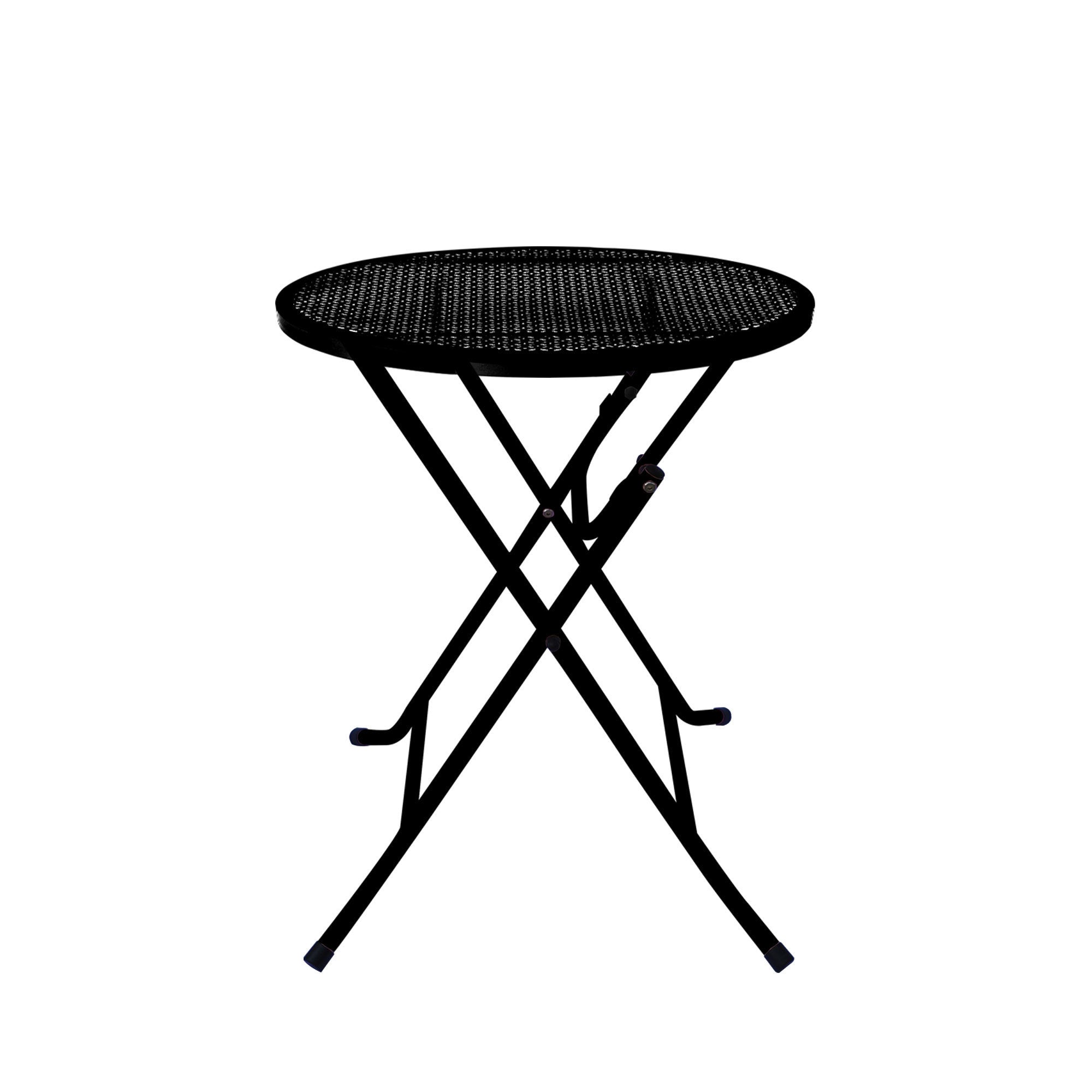 Premium Steel Patio Bistro Set, Folding Outdoor Patio Furniture Sets, 3 Piece Patio Set of Foldable Patio Table and Chairs - Atlantic Fine Furniture Inc