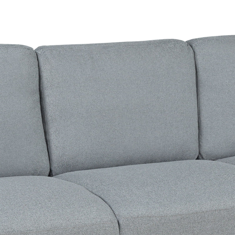 Living Room Furniture Loveseat Sofa And 3 Seat Sofa - (Gray)