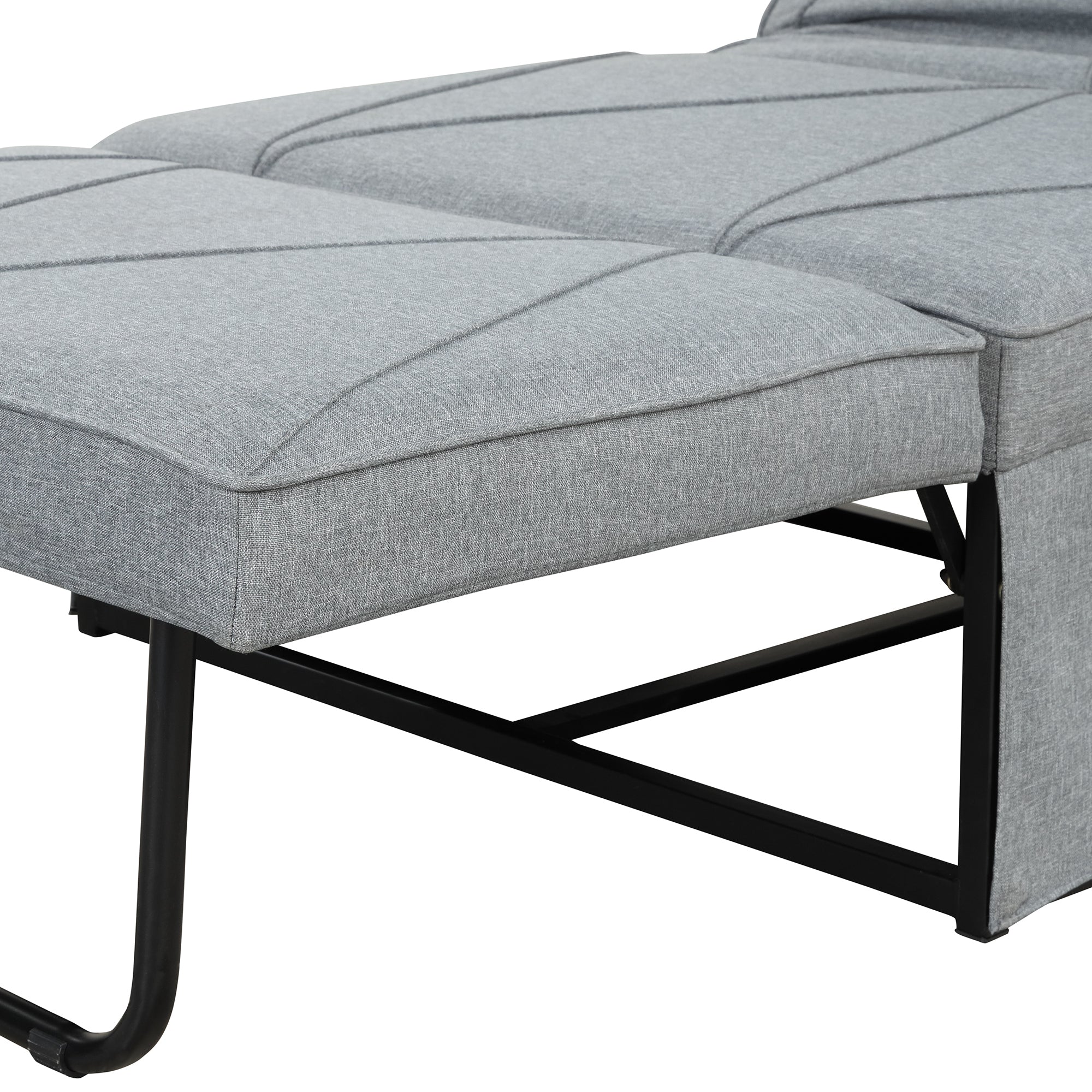 Orisfur.Sofa Bed,4-in-1Folding Ottoman Sofa Bed Sleeper Chair Convertible Chair into Bed with Adjustable Backrest Sleeper Couch Bed for Living Room/Small Apartment/Adults - Atlantic Fine Furniture Inc