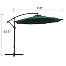 10FT Outdoor Table Market Patio Umbrella for Garden, Deck, Backyard and Pool - Atlantic Fine Furniture Inc