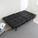 Convertible Memory Foam Futon Couch Bed, Modern Folding Sleeper Sofa-SF267PUBK - Atlantic Fine Furniture Inc