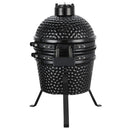 13 inch kamado grill-black - Atlantic Fine Furniture Inc