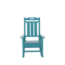 HDPE Rocking Chair, Blue - Atlantic Fine Furniture Inc