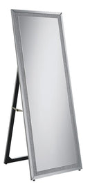 Giddish - Full Length Standing Mirror - Silver - Atlantic Fine Furniture Inc