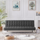 Futon Sofa Bed, Upholstered Convertible Folding Sleeper Recliner for Living Room - Atlantic Fine Furniture Inc