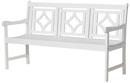 Bradley Outdoor Patio Diamond 5-foot Bench - Atlantic Fine Furniture Inc