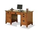 Lloyd - Pedestal Desk - Atlantic Fine Furniture Inc