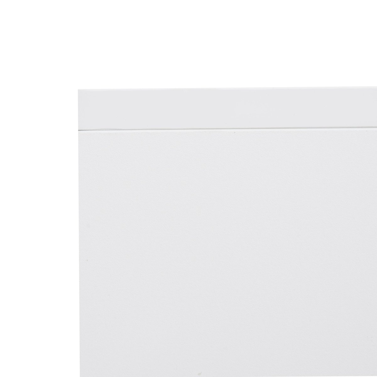 180 Wall Mounted Floating 80" TV Stand with 20 Color LEDs White - Atlantic Fine Furniture Inc