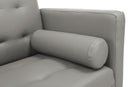 Square arm sleeper sofa GREY PU ***Not available for sale on Walmart*** - Atlantic Fine Furniture Inc
