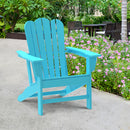 Resistant Adirondack Chair for Patio Deck Garden
Plastic Adirondack Chair, Fire Pit Chair, Blue,1 piece. - Atlantic Fine Furniture Inc