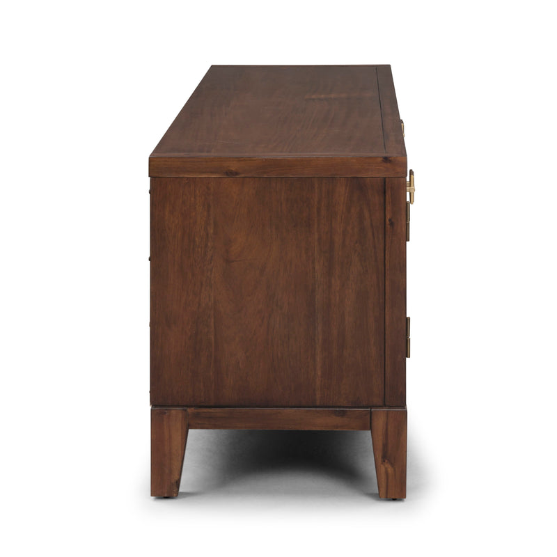 Bungalow - Entertainment Center - Brown, Dark - 24"