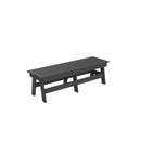 HDPE Dining  Bench, Gray - Atlantic Fine Furniture Inc