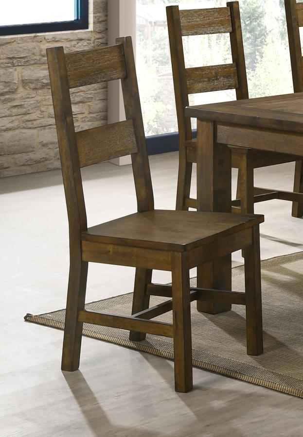 Coleman - Dining Side Chairs (Set of 2) - Rustic Golden Brown