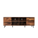 TV Stand Mid-Century Wood Modern Entertainment Center Adjustable Storage Cabinet TV Console for Living Room - Atlantic Fine Furniture Inc