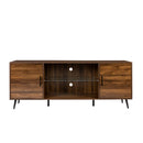 TV Stand Mid-Century Wood Modern Entertainment Center Adjustable Storage Cabinet TV Console for Living Room - Atlantic Fine Furniture Inc