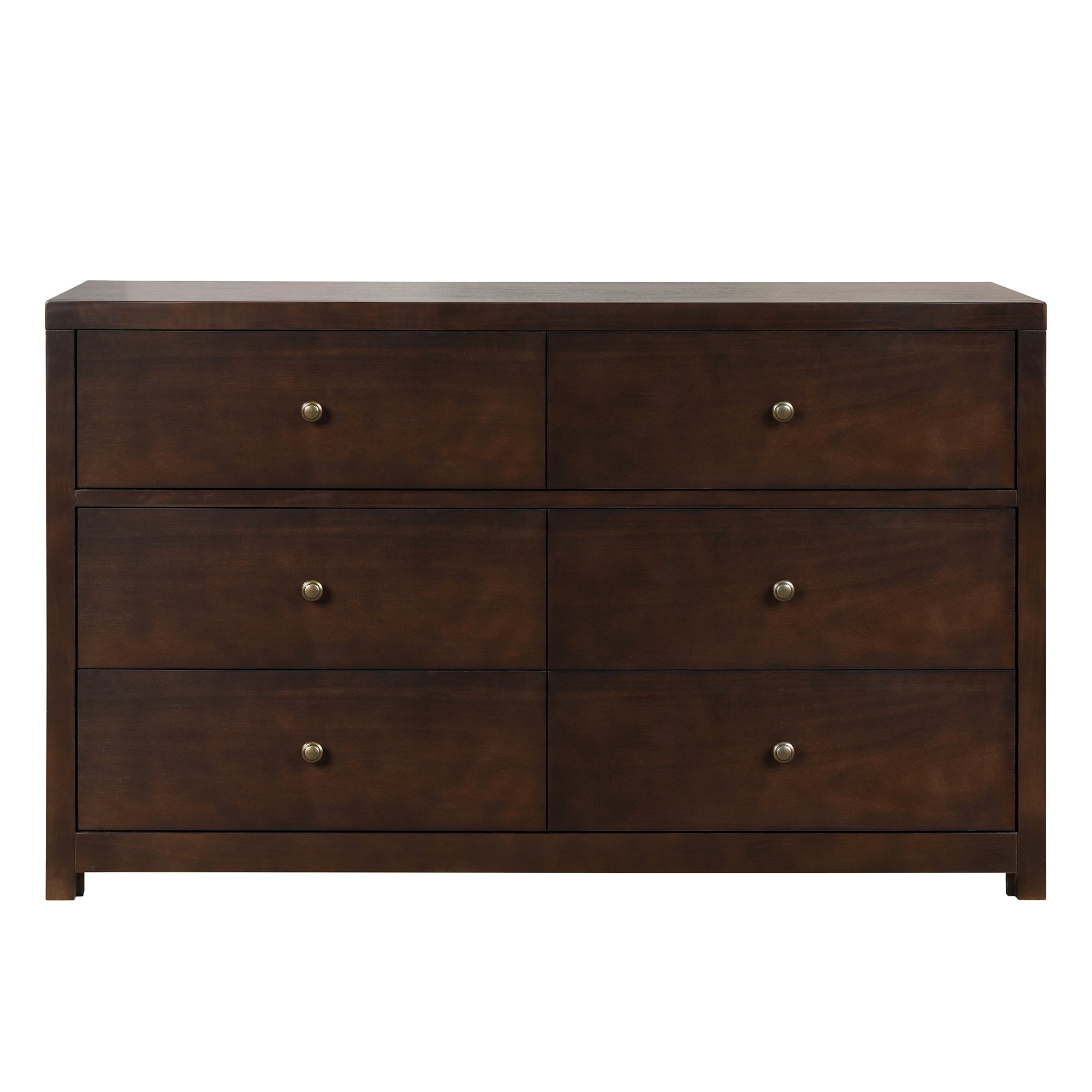 Classic Rich Brown 3 Pieces King Bedroom Set (King Bed + Nightstand+ Dresser) - Atlantic Fine Furniture Inc