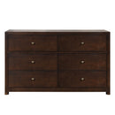 Classic Rich Brown 3 Pieces King Bedroom Set (King Bed + Nightstand+ Dresser) - Atlantic Fine Furniture Inc