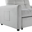 Orisfur. 50" Convertible Sleeper Bed, Adjustable Oversized Armchair  with Dual USB Ports for Small Space - Atlantic Fine Furniture Inc