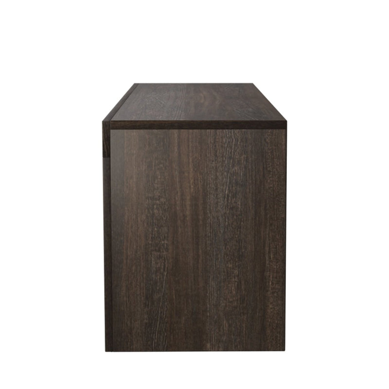 20 minutes quick assemble brown simple modern TV cabinet floor cabinet floor TV wall cabinet - Atlantic Fine Furniture Inc