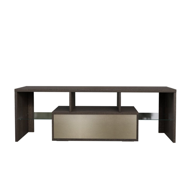 20 minutes quick assemble brown simple modern TV cabinet floor cabinet floor TV wall cabinet - Atlantic Fine Furniture Inc