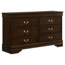 Louis Philippe - Six-drawer Dresser - Atlantic Fine Furniture Inc