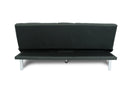 FUTON SOFA BED SLEEPER DARK GREY FABRIC（W22319409） - Atlantic Fine Furniture Inc