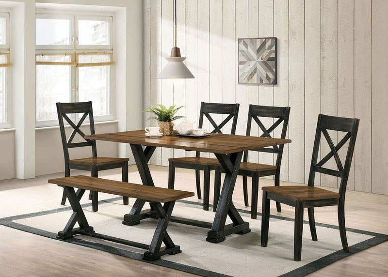 Yensley - Dining Table With 2 x 9" Leaves