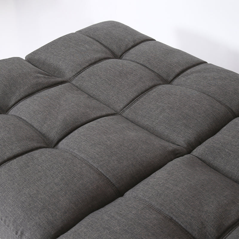 Convertible Memory Foam Futon Couch Bed, Modern Folding Sleeper Sofa-SF267FADGY - Atlantic Fine Furniture Inc