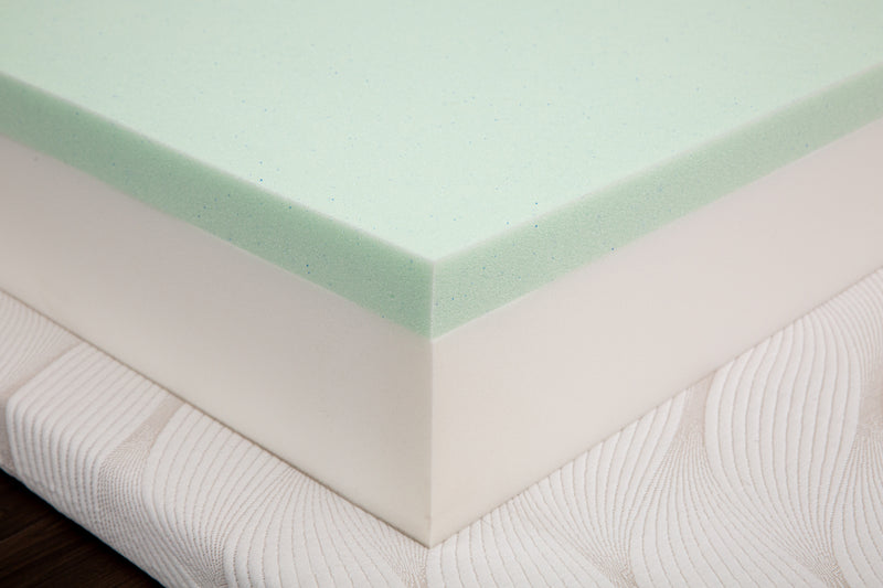 Green Tea Infused Memory Foam King Mattress, 8 inch Gel Memory Foam Mattress for a Cool Sleep, Bed in a Box