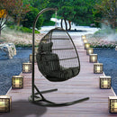 EGG SHAPE SWING CHAIR PATIO GRADEN HOME - Atlantic Fine Furniture Inc