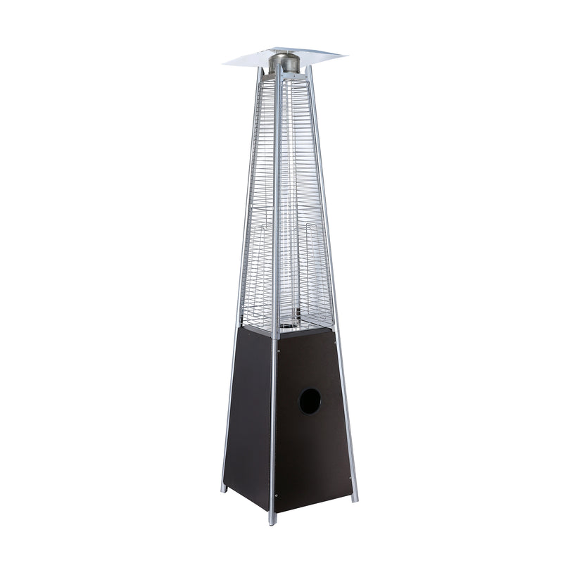 Pulse ignition Iron Glass Tube Pyramid Outdoor 40000BUT Pyramid Flame Heater