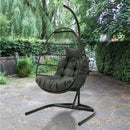 EGG SHAPE SWING CHAIR PATIO GRADEN HOME - Atlantic Fine Furniture Inc