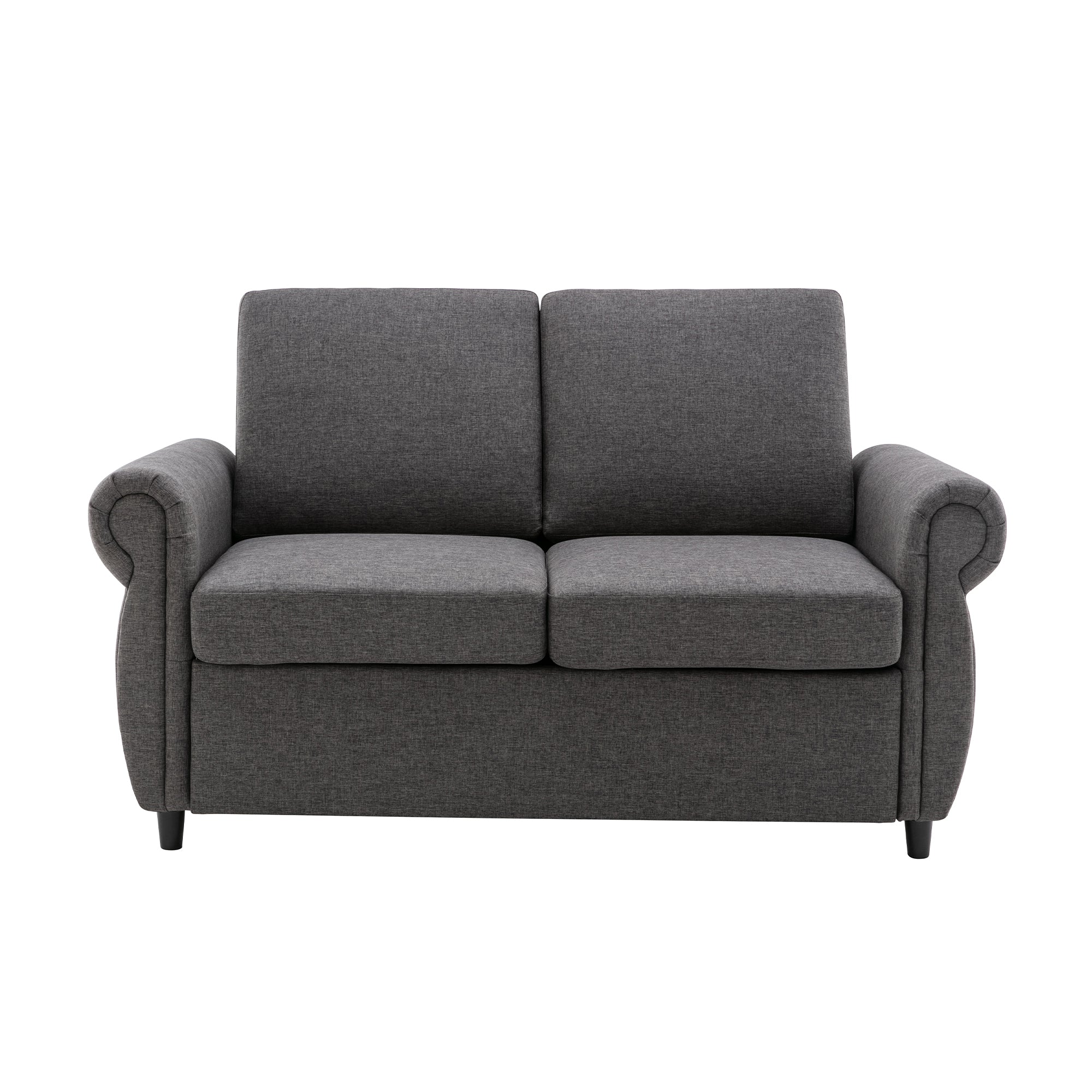 Orisfur Pull Out Sofa Bed  Loveseat Sleeper with Twin Size Memory Mattress for Living Room Spaces - Atlantic Fine Furniture Inc