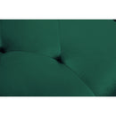 Convertible Sofa bed sleeper GREEN velvet (same as W223S00707。Size difference, See Details in page.) - Atlantic Fine Furniture Inc