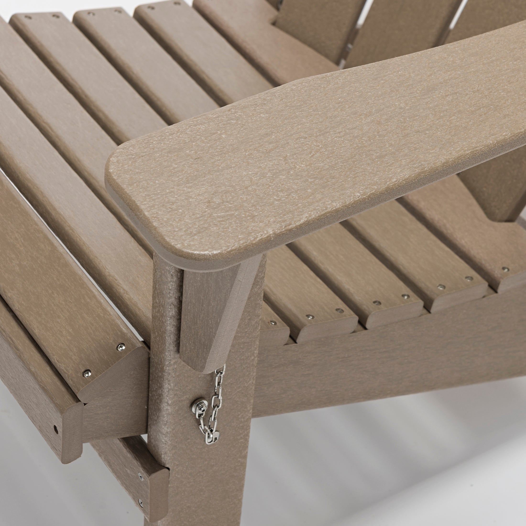 Classic Solid All-weather Folding HDPE Adirondack Chair - Atlantic Fine Furniture Inc