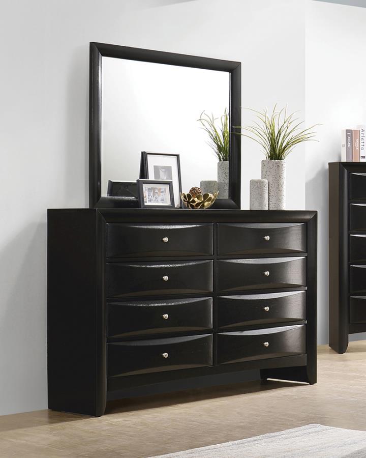 Briana - 8-Drawer Dresser - Black