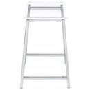 Jovani - Acrylic Backless Bar Stools (Set of 2)