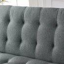 Futon Sofa Bed, Upholstered Convertible Folding Sleeper Recliner for Living Room - Atlantic Fine Furniture Inc